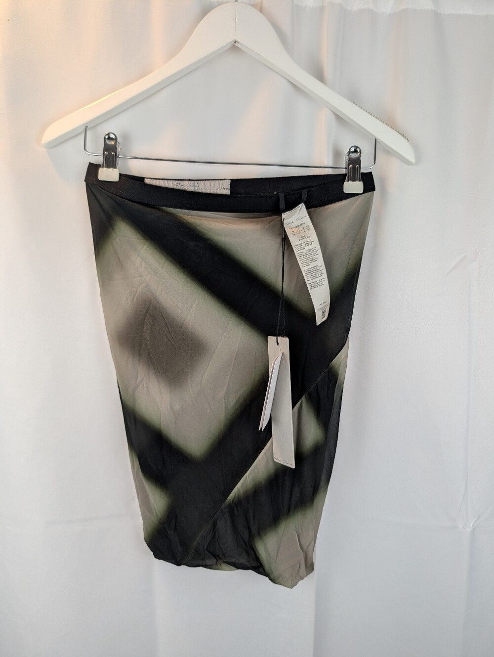 Rick Owens EDFU SS33 patterned skirt size 6 BNWT - Picture 6 of 13